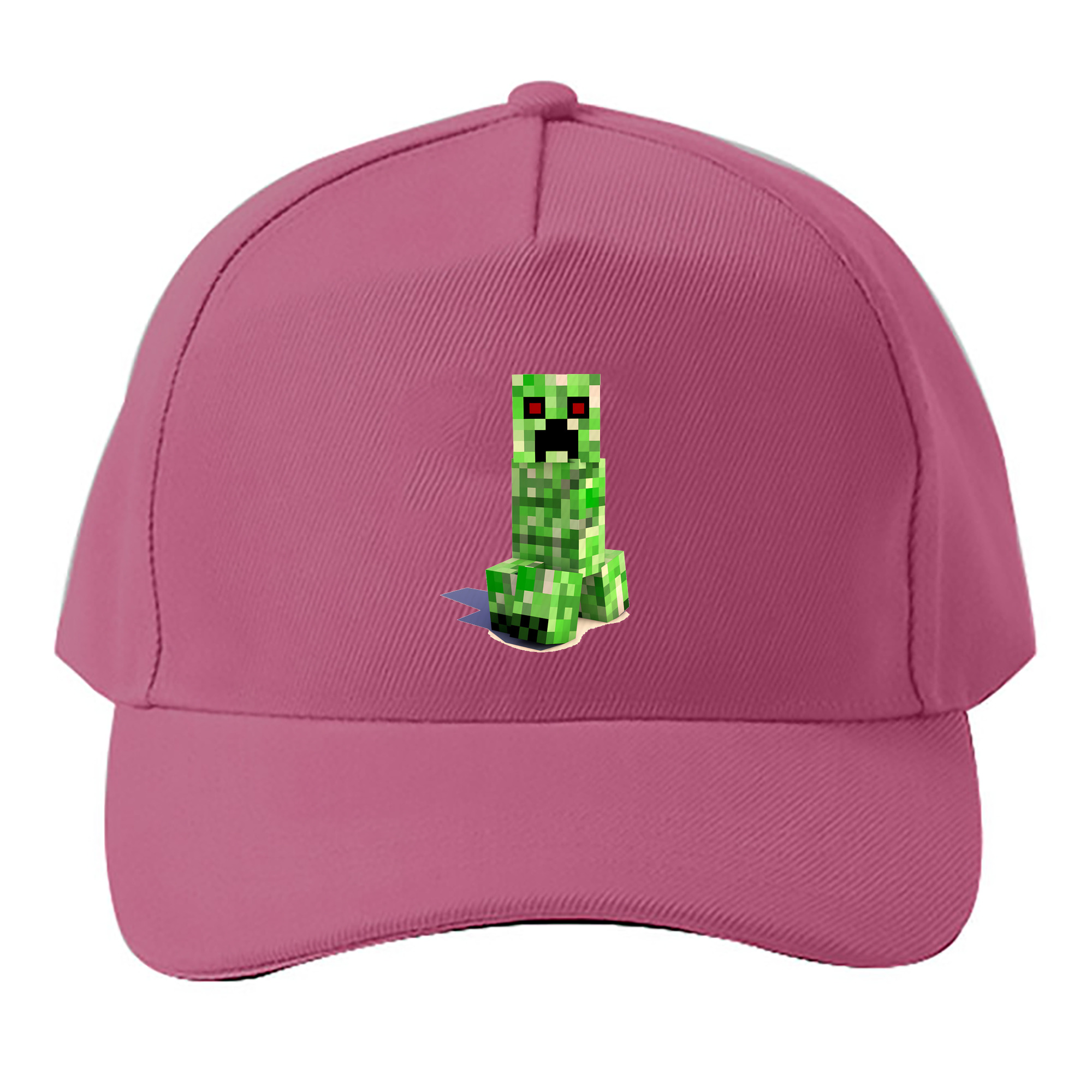 （画像用） マインクラフト ブロックの世界 Minecraft MC Block world ベースボールキャップ 綿100％ 男女兼用 帽子 スポーツ